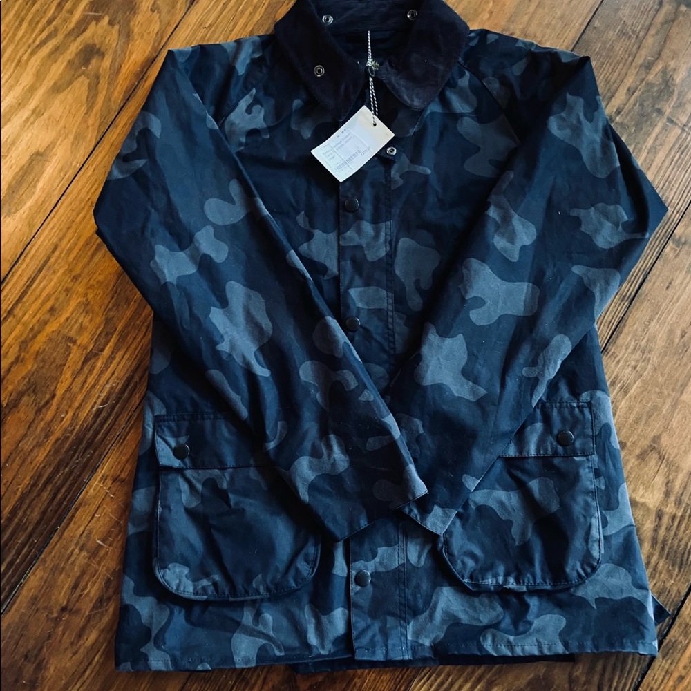 Barbour Heritage Waxed Camo SL Bedale Jacket